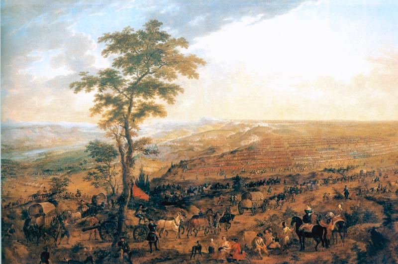 unknow artist Battle of Almenar 1710, War of the Spanish Succession Sweden oil painting art